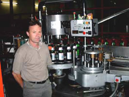 Abfüllanlage des Mineralwassers "Long Life" in Bad Radkersburg