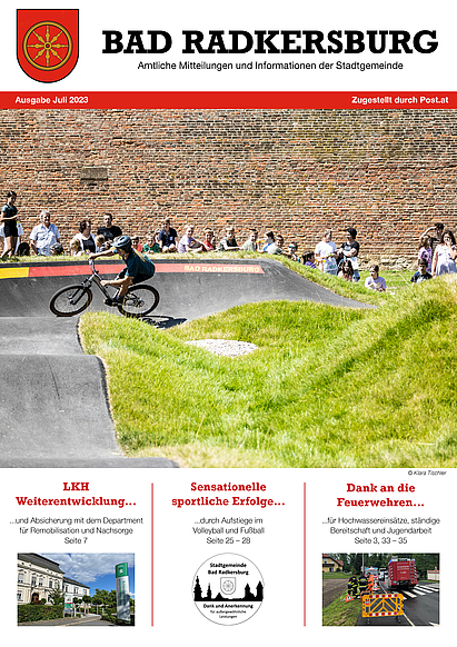 Amtliche Mitteilung Sommer 2023