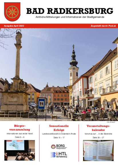 Amtliche Mitteilung Frühjahr 2023